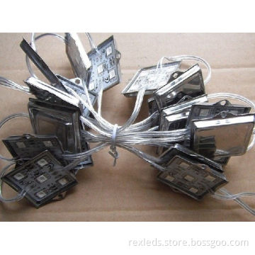 Waterproof Dc12v 5050smd Led Module With 5 Chips 0.96 W Rgb Module For Signs 5pcs